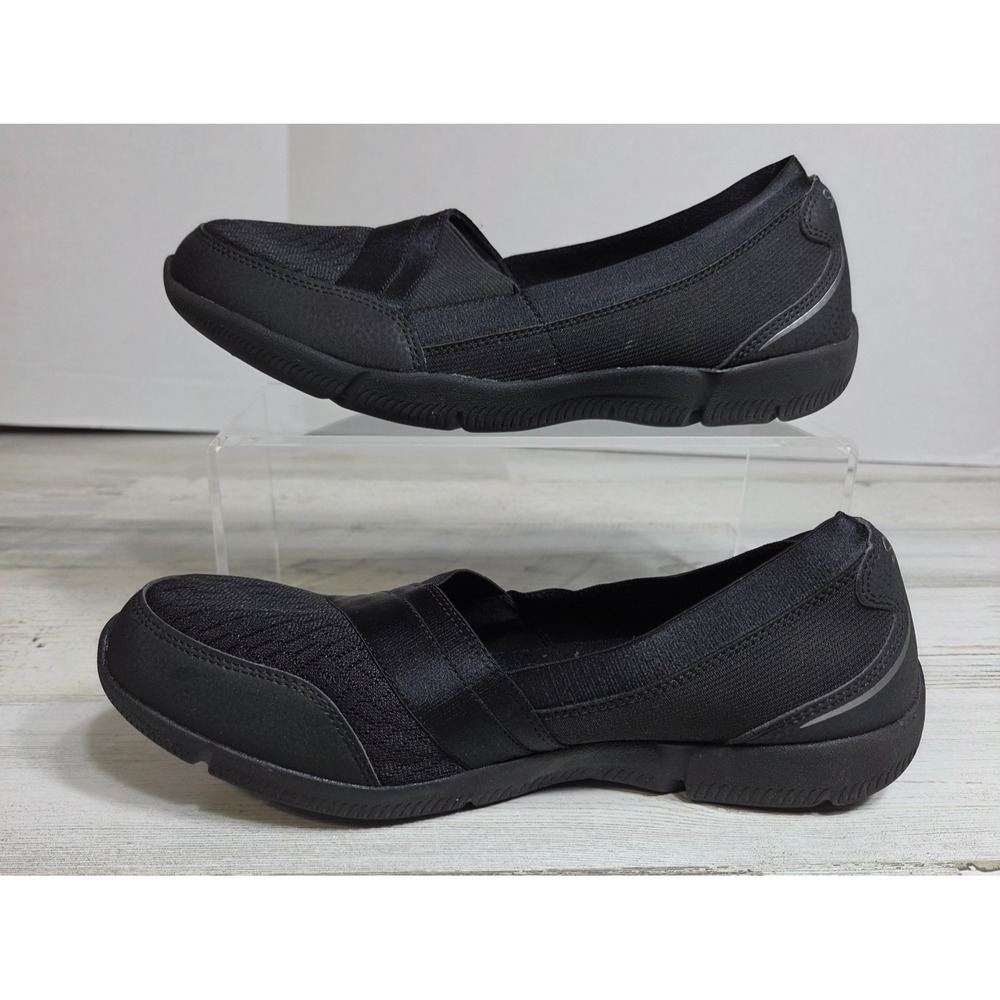 Skechers Be-Lux Daylights Womens sz 8 Black Slip On Shoes 100026S Memory Foam - Picture 6 of 7